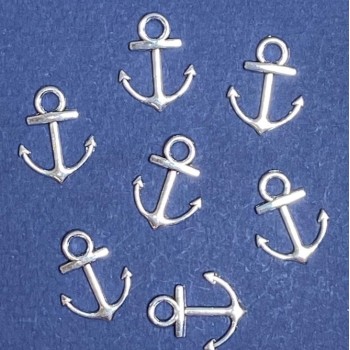 Finding Charm Anchor 2cm, 20g Pack +/- 28 pcs