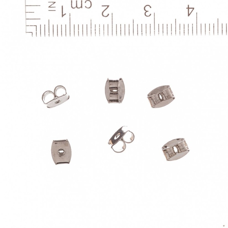 Earring Backs Findings, Pack of 80pcs