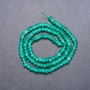 Amazonite Beads (Lotto) Faceted Rondelle, 4x3 mm, Thread Length 38 cm