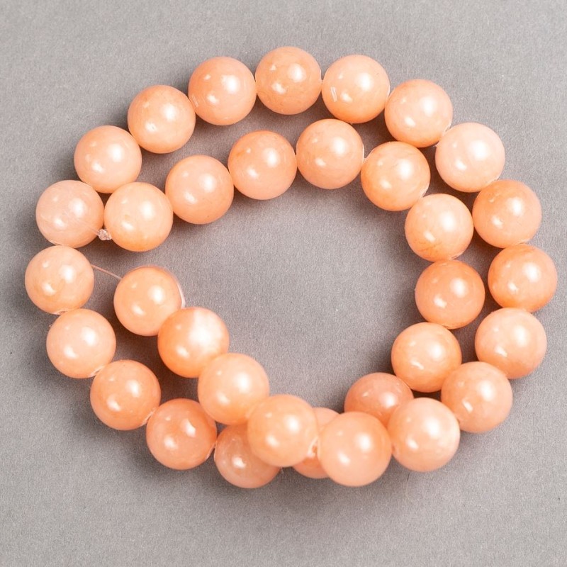 Beads on a Thread Seolite (Acrylic) Smooth Round 12.5 mm ±, Length 40 cm