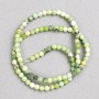 Australian Jadeite Beads on Thread Smooth Round 4mm Diameter, 38cm+ Length