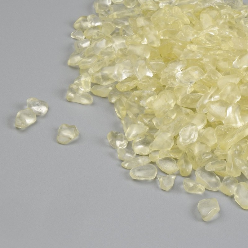 Stone Chip Jump Ringless Citrine d 6-14×6×3-5mm ± (Price per 100g)