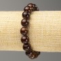 Elastic Bracelet Tiger's Eye (imitation acrylic) smooth sphere, diameter 10mm +-, length 18cm+