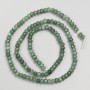  Jade Beads (Artificial) Faceted Rondelle on Thread, 4x3mm, 38cm+