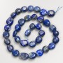 Sodalite Beads Beaded on Thread, 10x12 mm ±, 41 cm ± Length