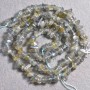 Labradorite Chip Beads on Thread, 4x2 mm, 3mm+-, length 40 cm+-