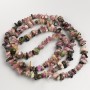 Tourmaline Beads Grains on a Long Thread, 8-10x3 mm, length 80 cm