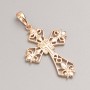Xuping Cross Pendant with 18K Gold Plating, diameter 33×22, 5mm+