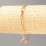 Xuping Bracelet Gold Plated 18K, Length 17-20 cm, thickness 5.5 mm +
