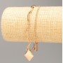 Bracelet Xuping 18K Gold Plating, length 17-21 cm, thickness 5 mm +