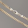 Xuping Chain Gold Plating 18k Box Chain, 50 cm length, 3.5 mm thickness
