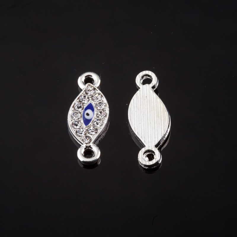Eye Charm, 23x9mm, Pack of 4