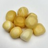Yellow Onyx Cabochon 22x18mm, Decorative Stone (packaged 100g)