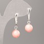Earrings with Turquoise? Wait Turmalin is tourmaline. Correct: Turmaline stone earrings smooth ball diameter 10mm length 32mm