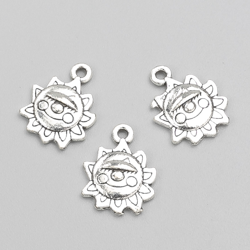 Sun Pendant 15x12 mm Packaging 20pcs+-. 20g