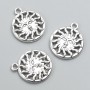 Findings Pendant Sun 20x17 mm packaging 10pcs+-. 20 grams