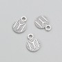 Finding pendant 11x8 mm packaging 50 pcs +-. 20 grams