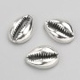 Pendant Finding without hole Shell 17×12×5mm Packaging 10 pcs +- 20 g