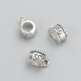 Bezel Bail Holder "Love", 8×6×11mm, hole diameter 4.5mm, packaging 20 g ± - 20 pcs