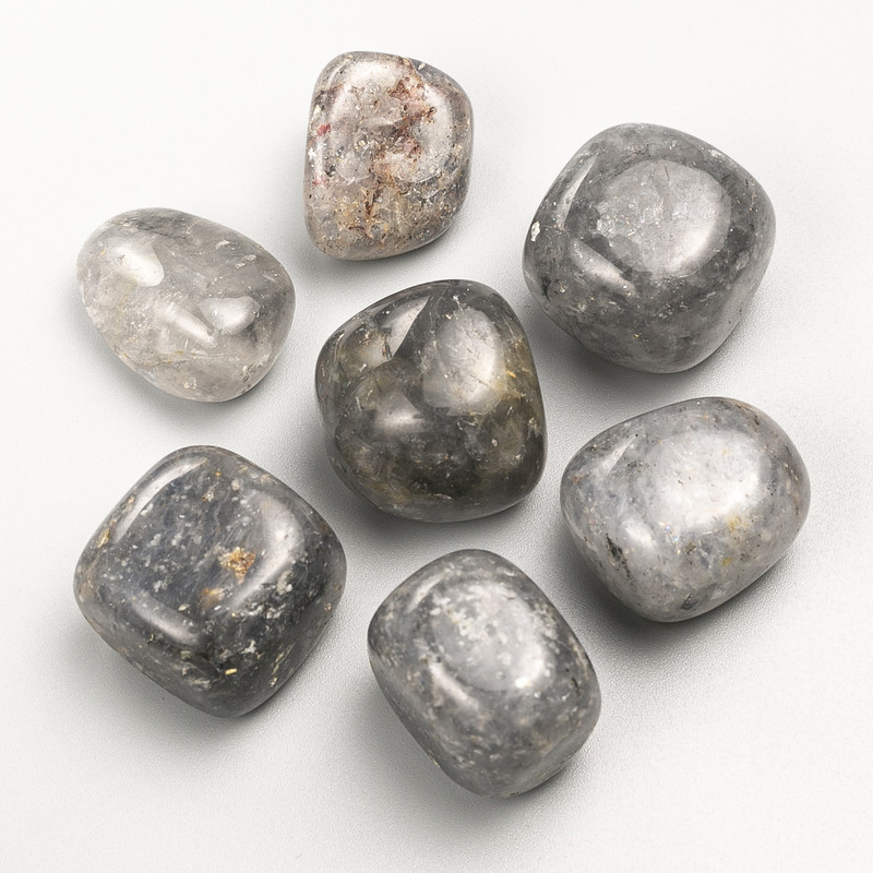Smoky Quartz Tumbled 22x19mm Souvenir Natural Stone (+/-) packaged 100g