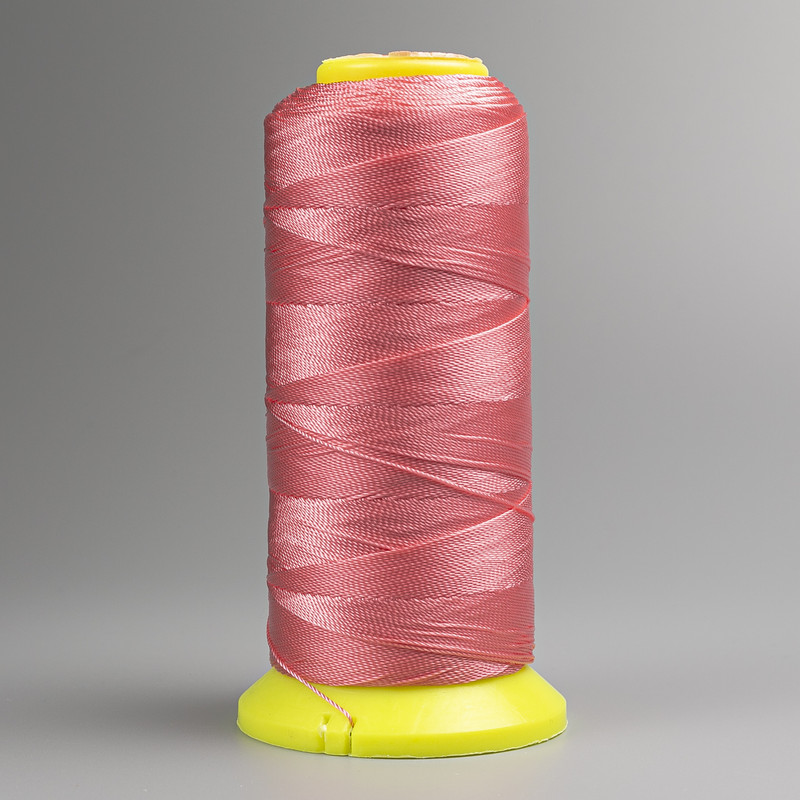 Thread of Nylon Bobbin Peach, diameter 0.6mm nylon for crafts 300m