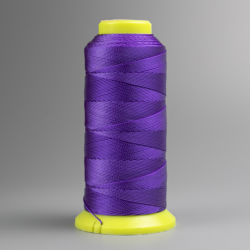 Thread bobbin Purple, diameter 0.9mm nylon for crafts 300m