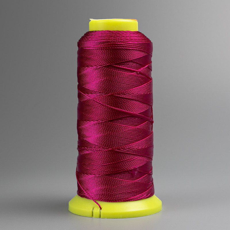 Marlyine Thread Bobbin Crimson, 0.9mm, nylon for crafts, 300m