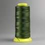 Dark Green Bobbin Thread, 0.9 mm, nylon for crafts, 300 m