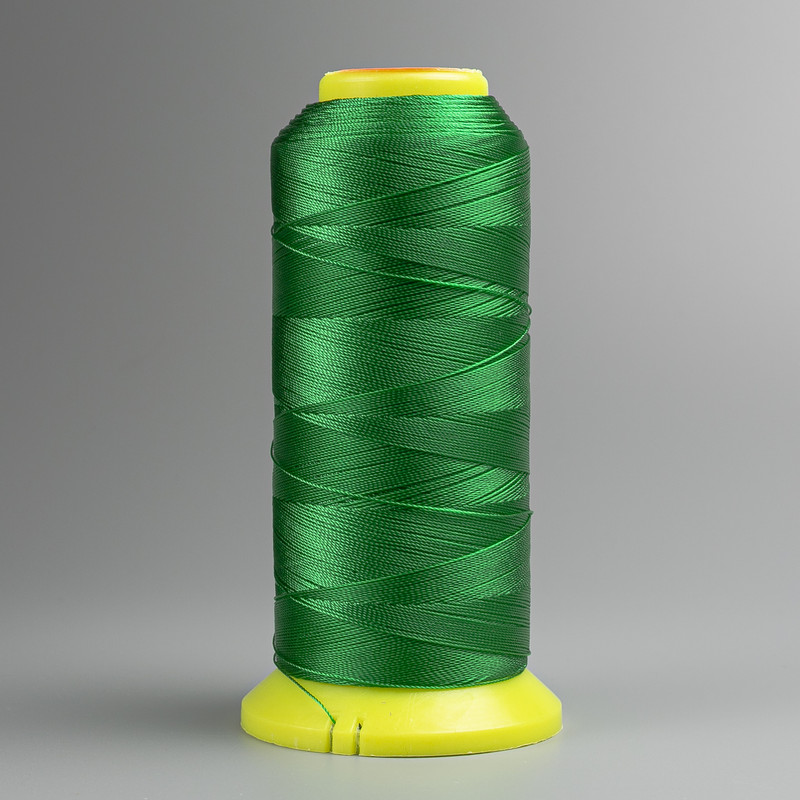 Thread bobbin Green, diameter 0.3 mm nylon for crafts 300 m
