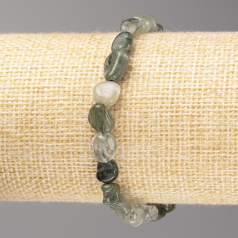 Bracelet with Rutile Quartz Hairy (Hairy) Cabochon??