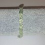 Prehnite Beaded Bracelet, 7×10 mm facets, 18 cm elastic band