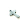 Pendant Cross with Hematite, diameter 22×32×3.5 mm+