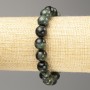 Ocean Jasper Bracelet, smooth round beads, diameter 10.5mm ±, length 18cm (stretch)