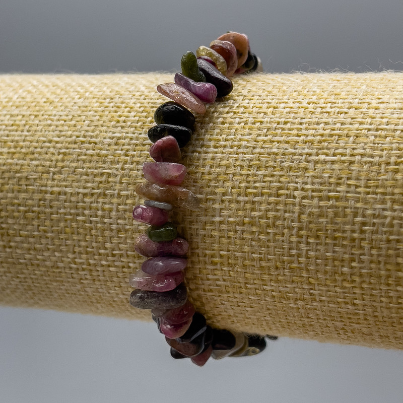 Tourmaline Bracelet, natural stone碎碎? (Wait)