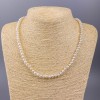 Necklace of Freshwater Pearls 5x4 mm, length 49 cm