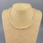 Freshwater Pearl Necklace d 6×4mm+-, length 49cm