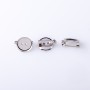 Price per Pack/10 pcs. Brooch Base, Diameter 1.3 cm