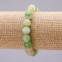 Agate Bead Elastic Bracelet 10mm Smooth Ball