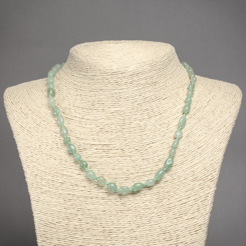 Natural Jade Beads - Faceted, 8x6mm diameter, 45cm length