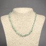 Natural Jade Beads - Faceted, 8x6mm diameter, 45cm length