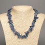 Necklace of Natural Kyanite Chunk "Needle", 15x4 mm, length 48 cm +
