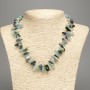 Necklace made of natural stones Assorted碎 - shard "needle", diameter 11x5-10x3mm, length 50cm +