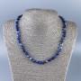 Sodalite Natural Stone Necklace, Smooth Beads Diameter 6.5mm+, Length 48cm +
