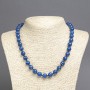Apatite Bead Necklace (single) Faceted Ball, diameter 10mm±, length 45cm±
