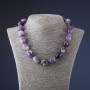 Amethyst Beads (A Class) "Barrel Cabochon", diameter 15*20mm, length 50cm