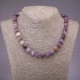Amethyst Beads Smooth Round, 10mm Diameter, 45cm Length