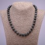 Labrodorite Natural Stone Beads Smooth Round 10mm Ø, Length 45cm