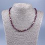 Natural Tourmaline Bead Necklace, faceted, diameter 5-7×5-9mm, length 50cm +