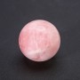 Pink Quartz Marble Ball, diameter 40mm± (price per 1 piece)