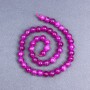 Malina Tourmaline Beads Smooth Round 8.5 mm on thread, length 38 in